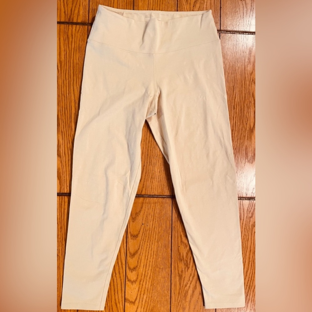 EUC Indigo Luna Pale Yellow Leggings, size medium